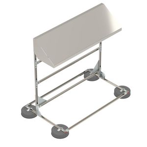 Vrijstaande shelter 1,5 meter breed 1584x750x1621 Staal band