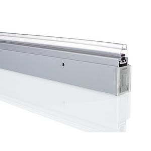 Design Pure aanvullingsset 2000mm zilvermat