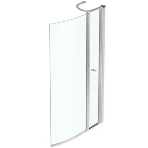 Badklapwand gebogen Connect air 1420x890mm omkeerbaar