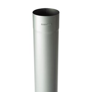Lengte a 1mtr. zinken blue-grey HWA buis gelast 80x0,7mm