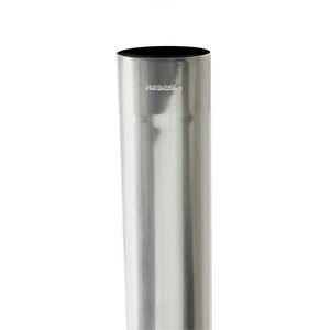 Lengte a 2mtr. zinken HWA buis 80x0.65mm gelast