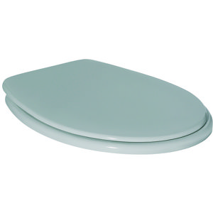 Contour 21 closetzitting met deksel wit duroplast met RVSscharn.