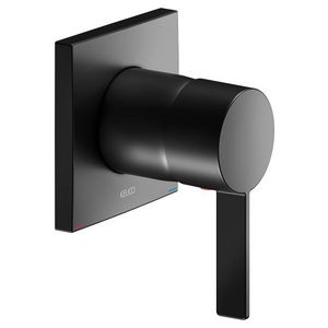 1-hendel mengkraan OPBOUW DN 15 rozet viekant zwart