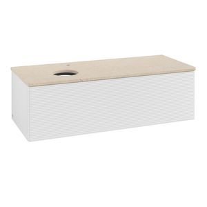 Wastafelonderkast Antao 1200x360x500mm G.White.L L33153GF
