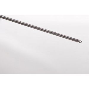 Buigveer verendraad blank 1/2"  l=100cm zonder binnenkabel