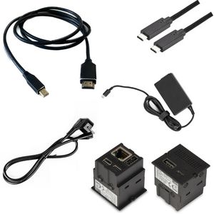 Inzetplaatje Mini Docking Station set v.v. display port