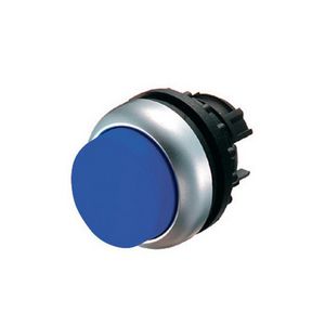 Signaaldrukknop hoog blauw vast VVE=5