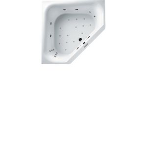 Whirlpool Austin Rihopool 145x145cm systeem JOY rechts hoogglans wit