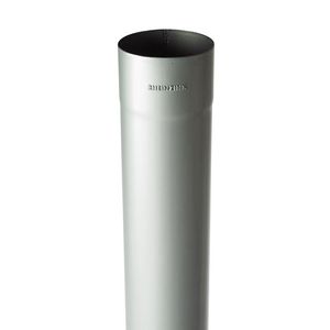Lengte a 0,5mtr. zinken blue-grey HWA buis gelast 80x0,7mm