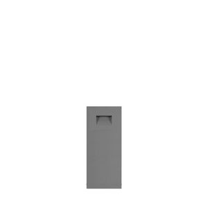 LED-Bollard 2700K 4W statisch asymm. verspreidende Optiek