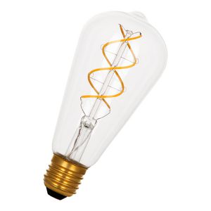 LED-lamp ST64 SPIRALED Basic E27 DIM 4W 28W 300lm 822 helder