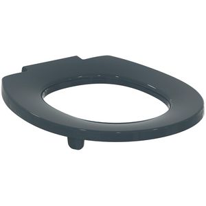 Contour 21 closetzitting z.deksel donker grijs