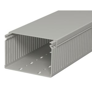 Lengte a 2m. Bedradingskoker 80x120 polyvinylch. steengrijs