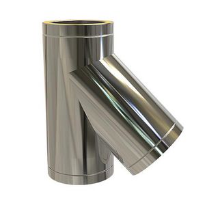 DW-KW Ø125mm T-stuk 135°