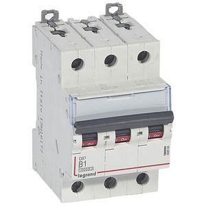 Installatieautomaat MCB DX³ 3-polig B-karakteristiek 1A 10000A