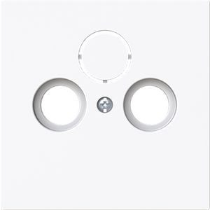 Centraalplaat antenne art-wit (1743-44G)