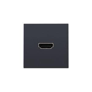 Afwerkingsset met HDMI-naar-HDMI-aansl. anthracite