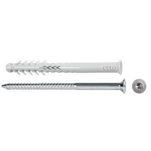 Kozijnplug nylon schroef hbr 10-200 torx VVE=25
