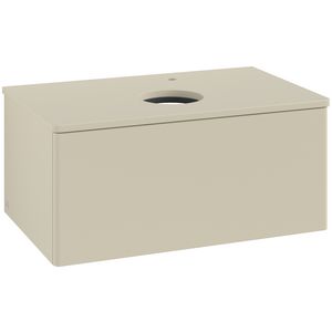 Wastafelonderkast Antao 800x360x500mm S.Grey Matt Lacquer K30050HJ