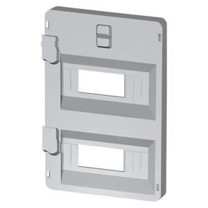 VOORPANEEL VENSTERS 14 MODULE 316x396 KASTEN GRIJS RAL7035