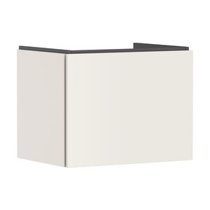 Badmeubel Xilesa E 630/470+1 lade wastafel Sand Matt Beige
