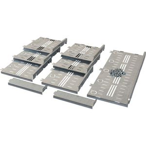 Modulaire scheidingswand breedte = 200mm IP20 gegalvaniseerd