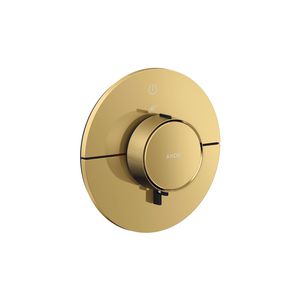 Thermafbouwdeel 1F rond Polished Gold Optic ShowerSelect ID
