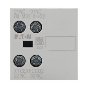 Magneetschakelaar hulpcontactblok DILM32-XHI02 0m 2v VVE=5