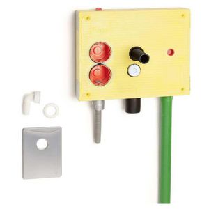 Wasmachine met contactdoos sanitairbox/inbouwelement RSB