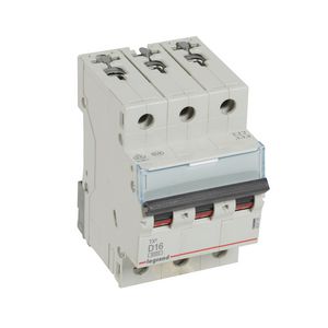 Installatieautomaat MCB TX3 3-polig D-karakteristiek 16A 6000A