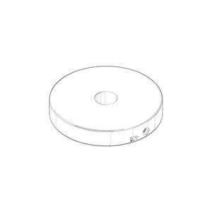 Rozet 50x9,5mm chr 092774003-00