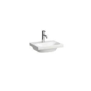 Fontein LUA 45x35cm +kraangat -overloop wit