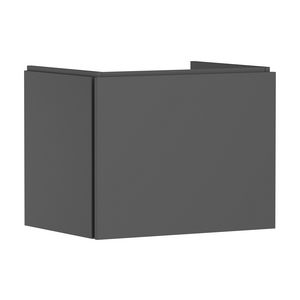 Badmeubel Xilesa E 630/470+1 lade wastafel Slate Matt Grey