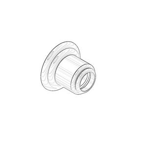 Rozet 55x40mm chr 092736010-00