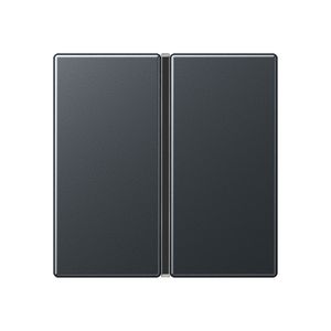 Tastafdekking A/AS 1-voudig compleet Antr mat KNX