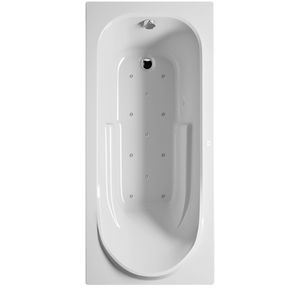 Whirlpool Columbia Rihopool 160x75cm systeem AIR rechts hoogglans wit