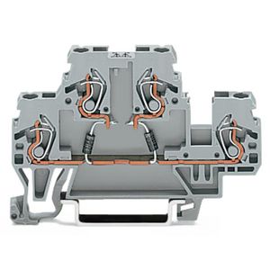 Moduleklem 2-etage 2 dioden 1N4007 grijs VVE=50