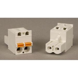 Doos a 10st. 2pins vrwdrb. conn. 24V DC Modicon STBXTS2120