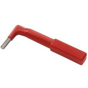 Geisoleerde binnenzeskantsleutel 90° 2,5mm VDE 1000V