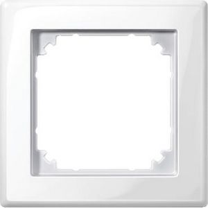 Afdekraam M-Smart 1-voudig Kunststof Polarwit Systeem M