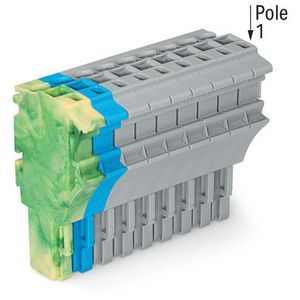 1-draads FE steker 4mm² ij 2022-109/000-039 VVE=50