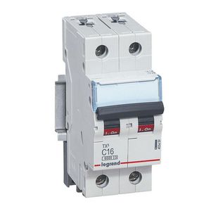 Installatieautomaat MCB TX3 1-polig + Nul C-karakteristiek 16A 6000A
