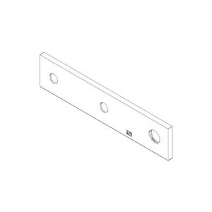 Rozet DB logo 255x55x8,5mm chr