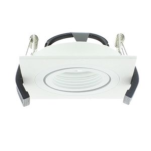 Vierkant inbouw armatuur voor Bonnita lichtbronnen Wit