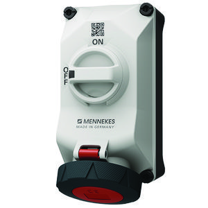 Wandcontactdoos 32A 4-polig  3H 400-440V IP67 DUO