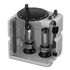 Afvalwaterpompunit DUOLIFT.270.50 APB tank incl. pijpset
