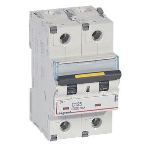 Installatieautomaat 2-polig C-karakteristiek 125A 10000A/16kA DX³ DIN