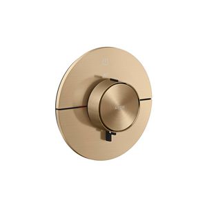 Thermafbouwdeel 1F rond Brushed Bronze ShowerSelect ID