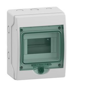 Mini verdeler DINrail componenten 1x6 modulen z. kl Mureva