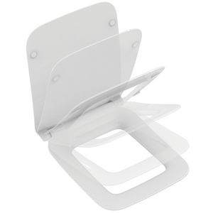 Strada II closetzitting wit softclose met deksel